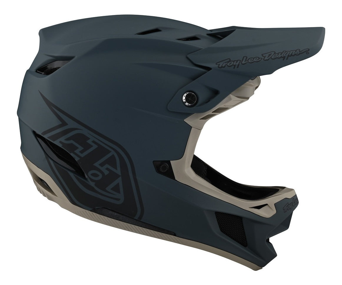 Casco Troy Lee Designs D4 Composite Stealth Gray